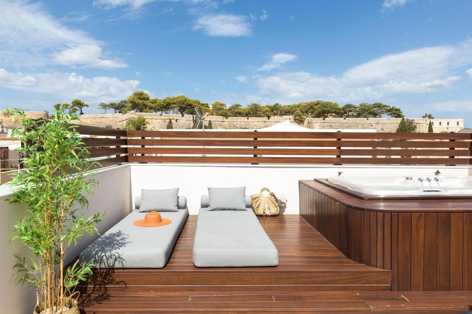 Le Bijou Luxury Suites Rethymno Kültér fotó
